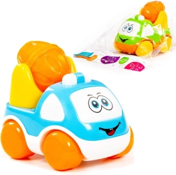 Betoniera per bambini – automobilina in plastica per piccoli costruttori
