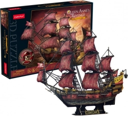 Puzzle 3D Queen Anne’s Revenge – 391 pezzi