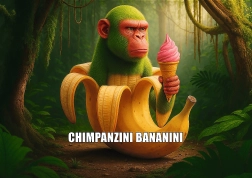 Puzzle BrainRots: Chimpanzini Bananini 200 pezzi