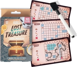 Professor Puzzle gioco di logica Lost Treasure – set di enigmi da viaggio