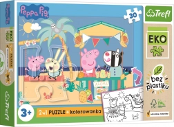 Puzzle maxi bifacciale PEPPA PIG 30 pezzi EKO