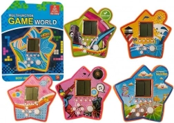 Gioco elettronico tascabile Tetris a forma di stella – arancione