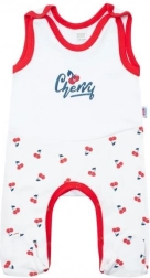 Tutina in cotone NEW BABY Cherry