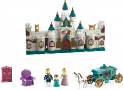 Castello con effetti 23 cm – set pieghevole con personaggi e carrozza
