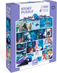 Puzzle con la storia La Bella e la Bestia 100 pezzi