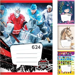 quaderno A6, righe, 20 fogli