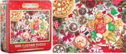 Eurographics puzzle Tavolo di Natale 1000 pezzi in scatola di latta