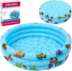 Piscina gonfiabile per bambini con fondo morbido KRUZZEL