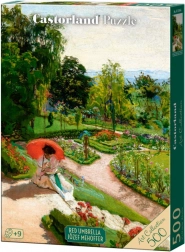 Puzzle 500 pezzi – Ombrello rosso di Józef Mehoffer