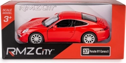 Modello d'auto in metallo PORSCHE 911 Carrera S 1:32 con meccanismo pull-back