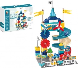 Blocchi con pista per biglie per bambini