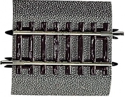 Roco Line Binario dritto con massicciata