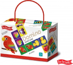 Domino Far Far Land colorato con immagini