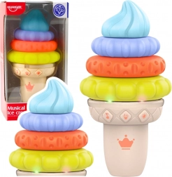 gelato musicale educativo per neonati con luci e suoni