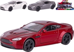 Modello d'auto in metallo Aston Martin Vantage 1:36 Welly con sospensioni e meccanismo a retrocarica