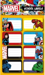 Set scolastico Marvel adesivi budget
