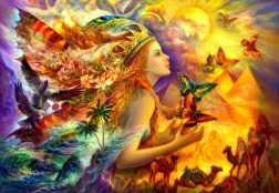 Puzzle Mondo fantastico e colorato 1000 pezzi