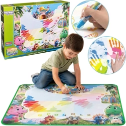 Tappetino da disegno ad acqua Woopie con dinosauri e accessori