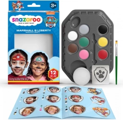 Set di colori per il viso Paw Patrol Marshall e Liberty