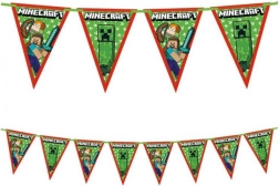 Ghirlanda con bandierine Minecraft Procos