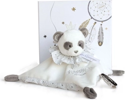 Set regalo - copertina coccola in peluche panda