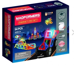 Costruzioni magnetiche Dynamic Flash - 54 pezzi