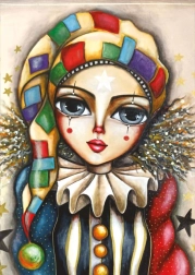 Puzzle ragazza di carnevale 1000 pezzi MAGNOLIA