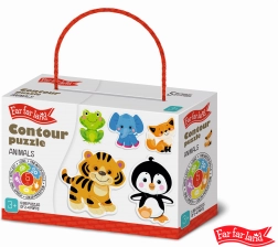 Puzzle Sagome Animali di Far Far Land