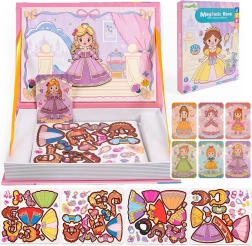 Puzzle magnetico per vestire la principessa
