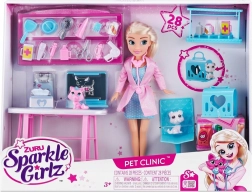bambola SPARKLE GIRLZ clinica veterinaria – grande set di gioco