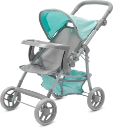 Passeggino sportivo per bambole Baby Mix Lana mint