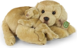 Rappa labrador di peluche con cucciolo 27 cm eco friendly