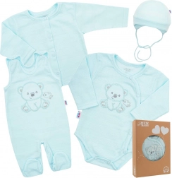 Set per neonati per la maternità New Baby Sweet Bear blu, taglia 62 (3–6 mesi)