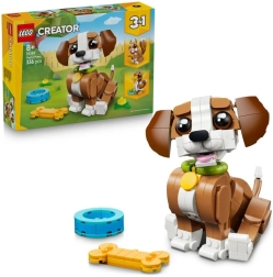 LEGO Creator 3 in 1 animali adorabili – cagnolino, scoiattolo e anatra