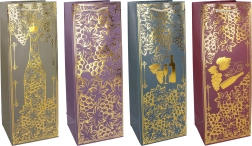 Borsa regalo per bottiglia M 36 × 12,5 × 8,5 cm – tutto l’anno