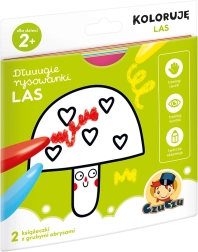 Lunghe pagine da colorare Koloruji – foresta