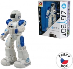 Robot Viktor 27 cm con 21 funzioni in colore blu