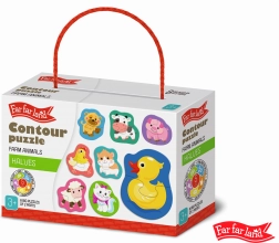 Puzzle sagomati Far Far Land – fattoria, 8 immagini