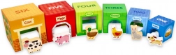 cubetti impilabili con animali della fattoria