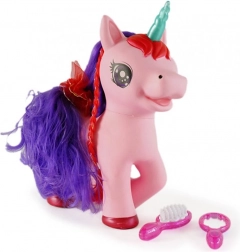 Unicorno rosa interattivo con suoni MAC TOYS