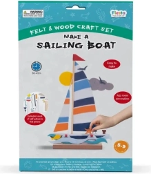 Fiesta Crafts puzzle 3D – set creativo barca a vela