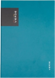 Quaderno di registro A5 VERDE Milano, 96 fogli, a righe