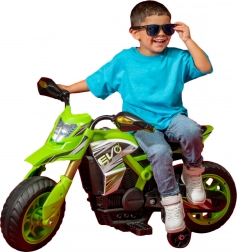 Moto elettrica per bambini EVO Venom con luci 6V