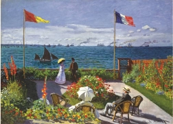 Puzzle Il giardino a Sainte-Adresse 1000 pezzi EUROGRAPHICS