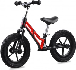 Bicicletta senza pedali TINY BIKE con ruote gonfiabili da 12" e telaio in magnesio – Rossa