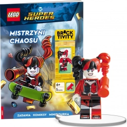 LEGO DC Super Heroes: Maestra del caos – libro interattivo con minifigure di Harley Quinn