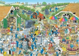 Puzzle Vino Vincente 1000 pezzi Jan van Haasteren