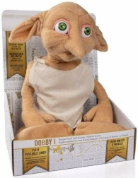 Elfo domestico di peluche Dobby 30 cm HARRY POTTER – parlante e posizionabile