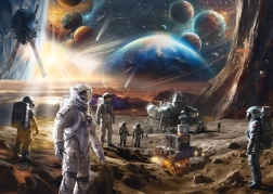 Puzzle L’ultima frontiera: Esplorazione dello spazio 1000 pezzi SCHMIDT