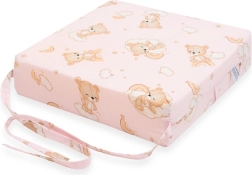 Alzatina per sedia per bambini NEW BABY Basic Bear rosa